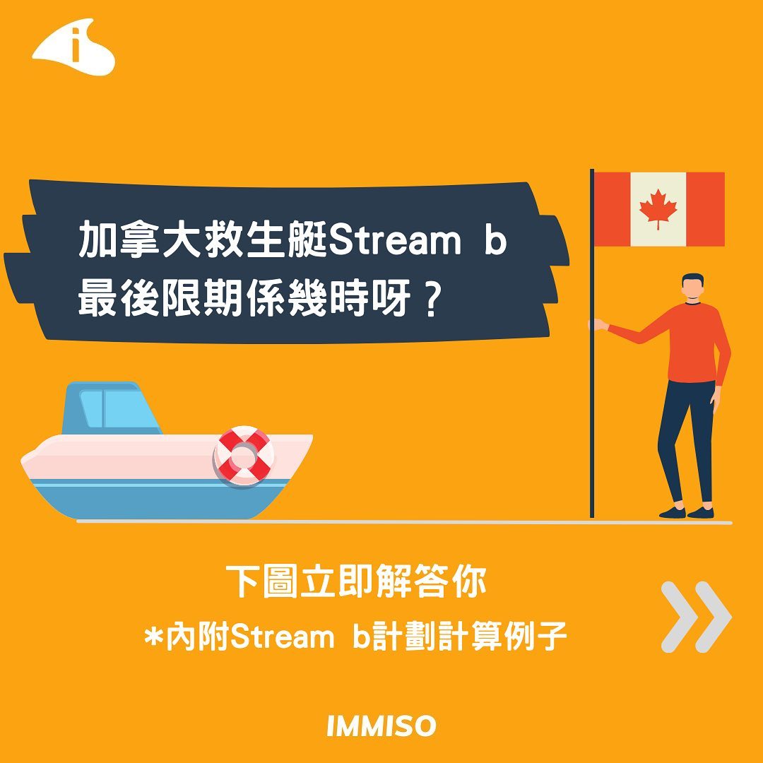 加拿大救生艇Stream b 計劃限期